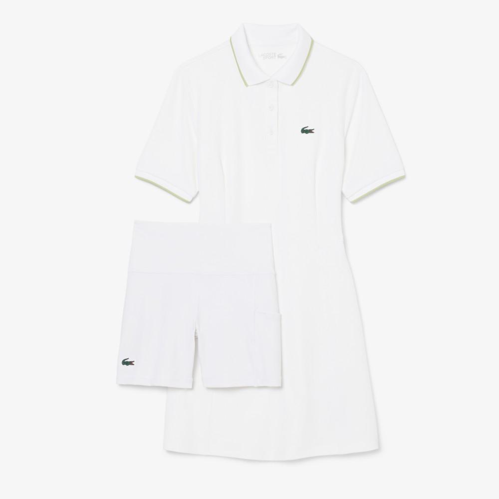 [Lacoste] Women's Golf Pique Short Sleeve Dress EF0102-56G800