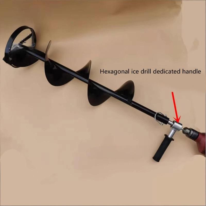 Brocas Convertidoras para Hielo Diseño de Adaptador de Taladro para Barrena de Hielo Para Operación Suave en Entorno Invernal Severo