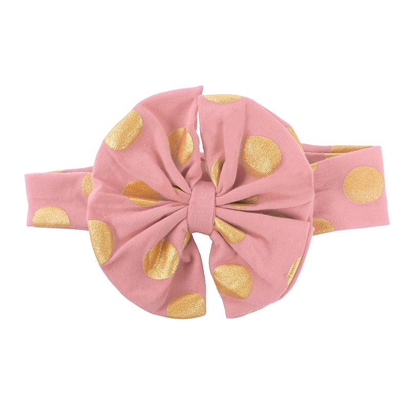 Floral Bow Bunny Ear Headband for Babies and Children