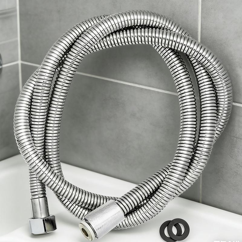 Shower Showerhead Connecting Pipe Universal Water Heater Outlet Pipes Stainless Steel Shower Hose Bathroom Shower Accessories