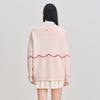 LED'IN XIAOLI Collaboration Floral Knitted Cardigan
