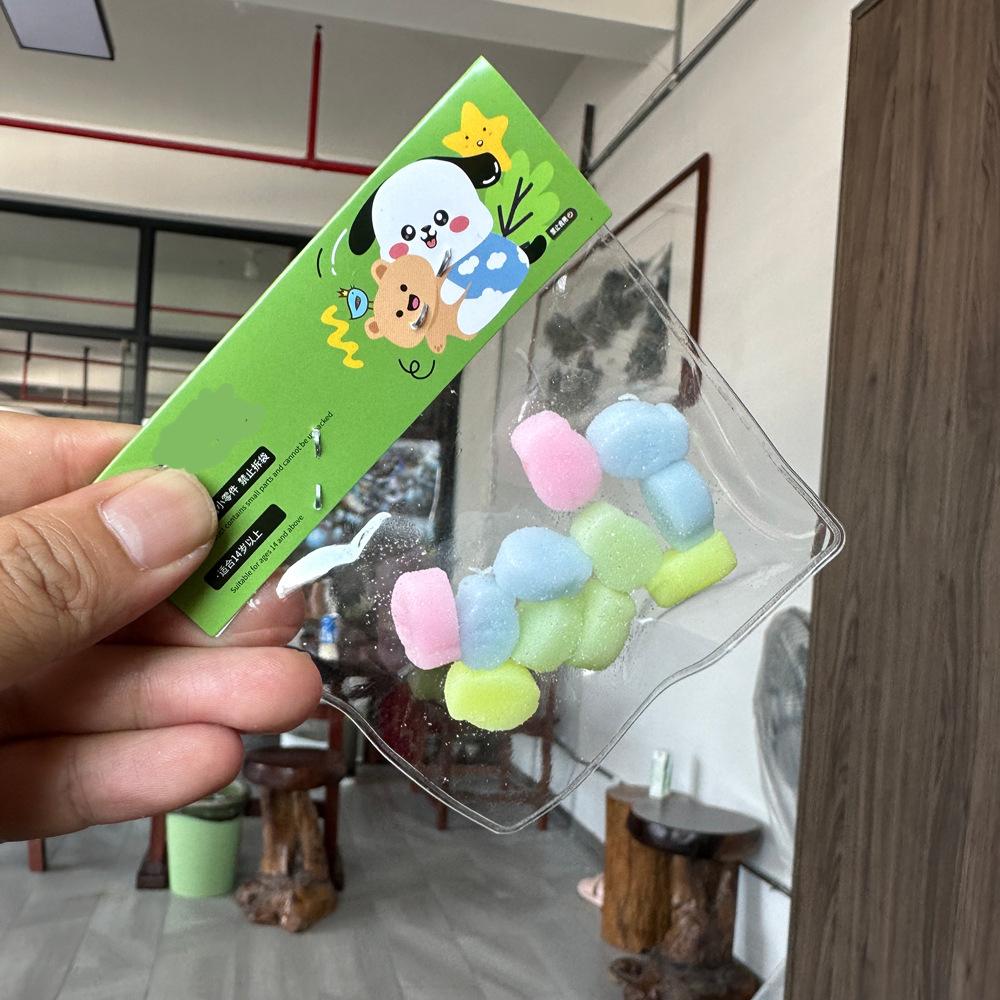 Healing Kawaii Macron Small Cat'S Claw Snapper Pinch Press Plaything Cute Room Decoration Pendant Girl Kids Birthday Present Ornaments