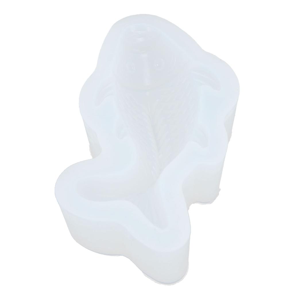 Fish Silicone Mold White DIY Fondant Cake Chocolate Ice Cream Soap Making Accessories