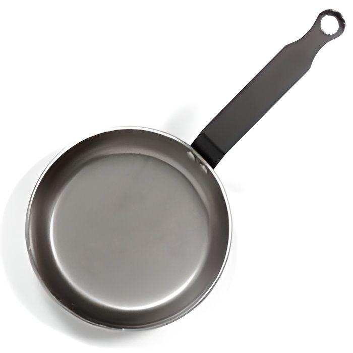 Poêle À Blinis - VAELLO - 12 Cm - Épaisseur 3 Mm - Acier Poli