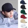 Chapeau de couleur unie style coréen pour femme, visage fin, petit, printemps et été, noir, décontracté, polyvalent, casquette de baseball, protection solaire, casquette anti-UV, homme