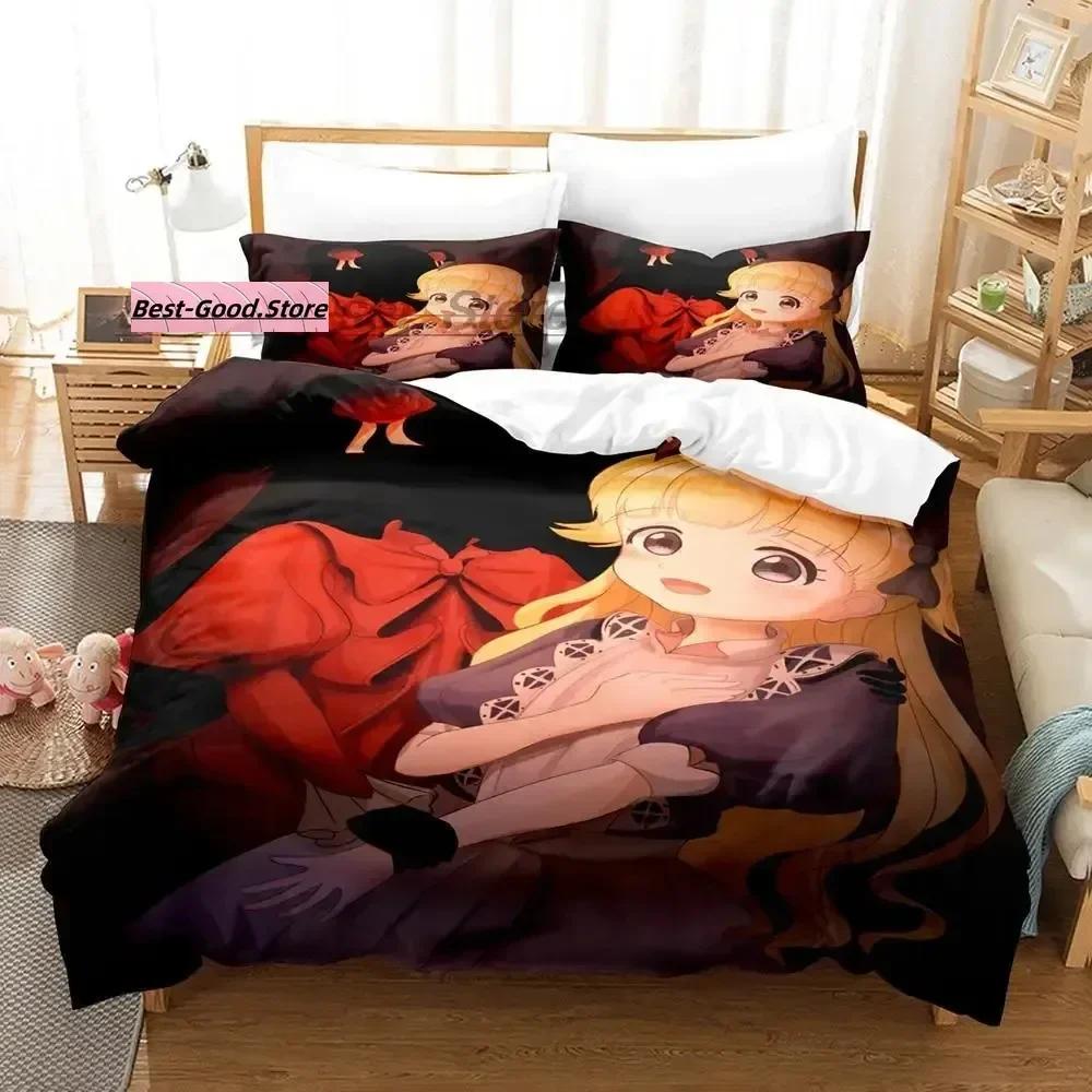 SHADOWS HOUSE Bedding Set Single Twin Full Queen King Size Bed Set Aldult Kid Bedroom Duvetcover Sets 3D Anime bed sheet set