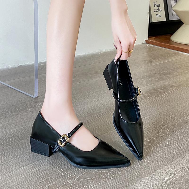 Spring/Summer New Style Fashionable Silver Pointed-toe High Heels Women's Elegant Bow Shallow Mouth Floating Single Shoe Dress