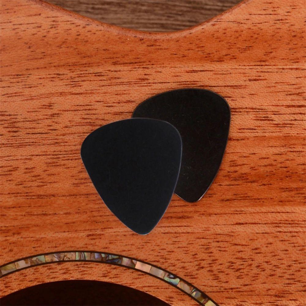 Guitar Accessories Musical Instruments Black Guitar Picks Plectrums 0.71mm Plectrums Guitar Picks
