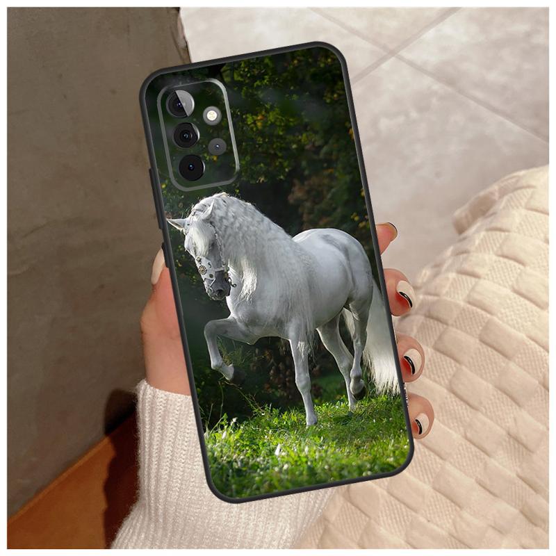 Horse Animal For Samsung Galaxy A13 A33 A53 A34 A54 A14 A15 A16 A26 A36 A56 A12 A32 A52 A06 A35 A55 Case