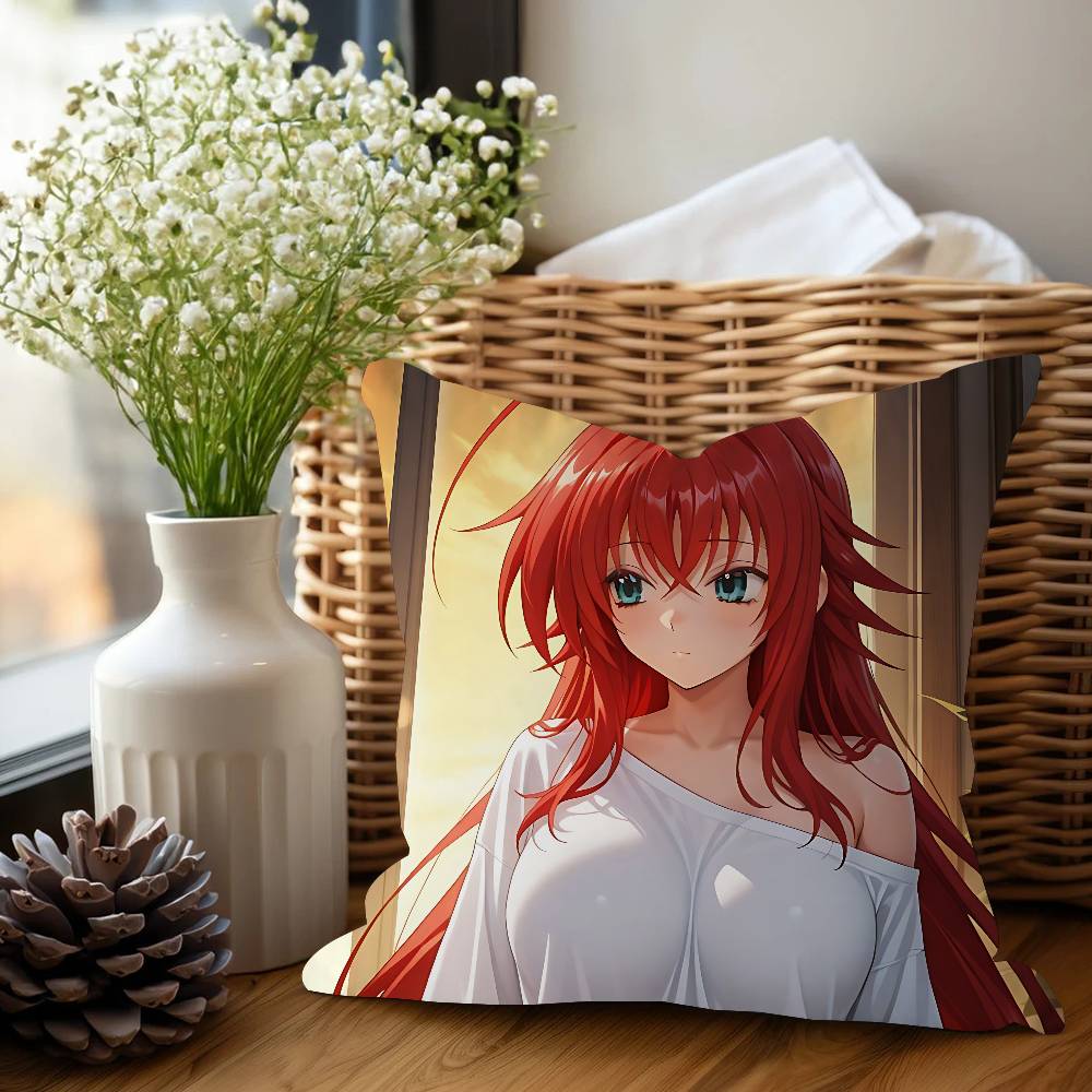 R-Rias G-Gremory Personalized Pillow Dust Cover Bedroom Kids Party Decoration Pillowcase Birthday Children Gift