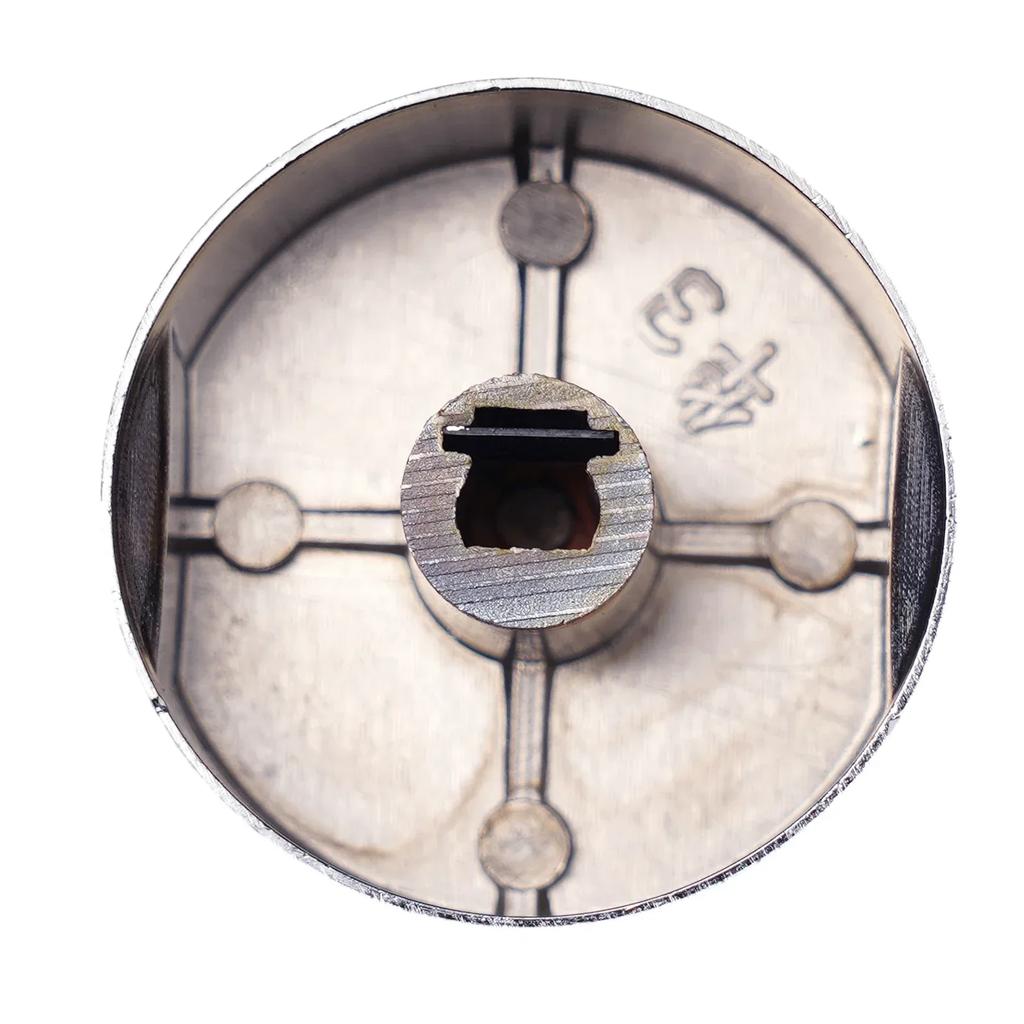 5pcs Aluminum Alloy Round Knob Gas Stove Handle Gas Stove Rotary Switches For Gas Stove Kitchen Accessories 6mm