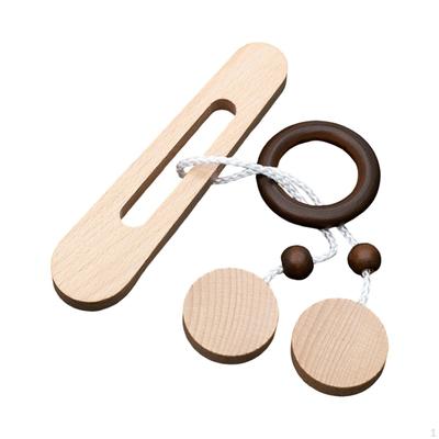 String Holz Puzzle Denksportaufgabe Entwicklung Intelligenz Pädagogisches Spielzeug für Kinder Erwachsene