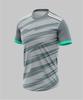 Simple and Fashionable Men's Outdoor 3D Printed Short-sleeved Large-sized Breathable Casual Sports T-shirt for Family Wear