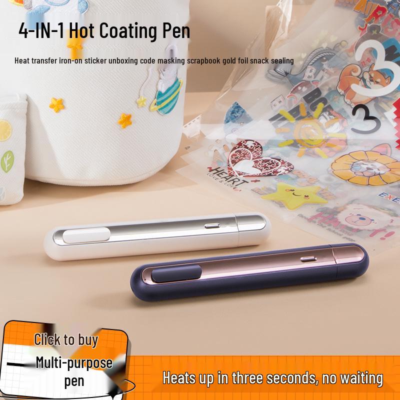 Mini Heat Press & Code Remover for Waybill Correction