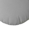Seat Cushion 2 Pcs Cloud Grey Ø40 X 13 Cm Fabric