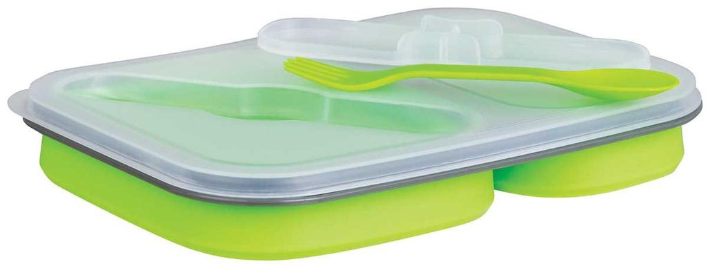 SILICONE FOLDABLE LUNCH BOX KLAUSBERG KB-7023