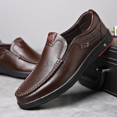 Mode Herrenmode Herren Hochzeitsschuhe 2025 Neu Handgefertigt Herren Slipper Rutschfest Freizeitschuhe Herren Atmungsaktiv Leder Büro Ballerinas