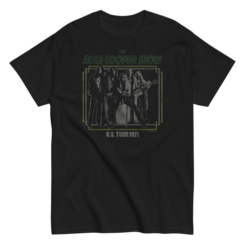 Alice Cooper - 1971 US Tour Unisex T-Shirt S