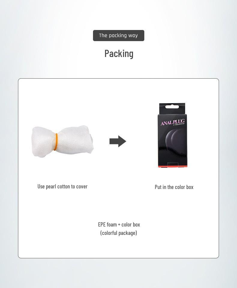 Hollow Stainless Steel Anal Dilator Butt Plug - Unisex Adult Flirting Toy