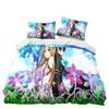 Anime Sword Art Online Duvet Cover Pillowcase Bedding Set Adult Boy Girl Bedroom Decoration Children Gift Single Double Size