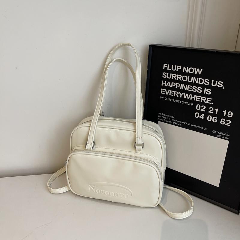Women's College Backpack PU Multifunctional Shoulder Bag