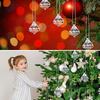 Kristallkugeln -Geformte Perlen Baumdekorationen Leichte Weihnachtsdekorationen Für Urlaubsdekoration Hausdekoration
