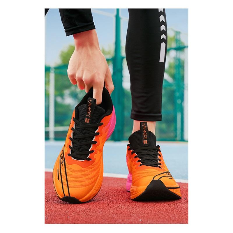 Niskie Buty do Biegania Sznurowane Lekkie Oddychające Sportowe Trampki
