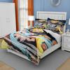 Cartoon Animation Bedding Three-Piece Quilt Cover