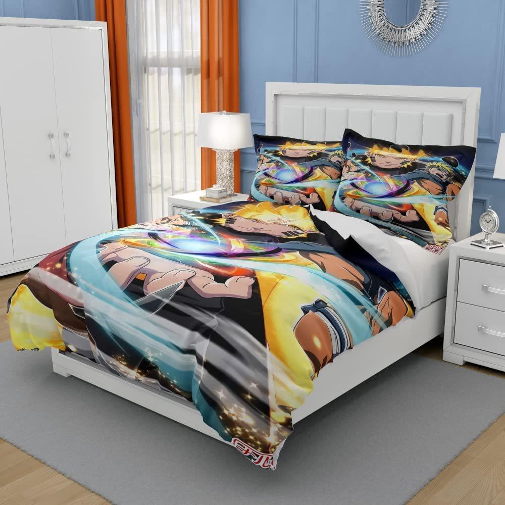 Cartoon Animation Bedding Three-Piece Quilt Cover