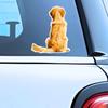 Golden Retriever Pet Dog Car Stickers Waterproof Vinyl Decals Auto Body Window Bumper Decor Motorcycle Helmet Stickers TM202
