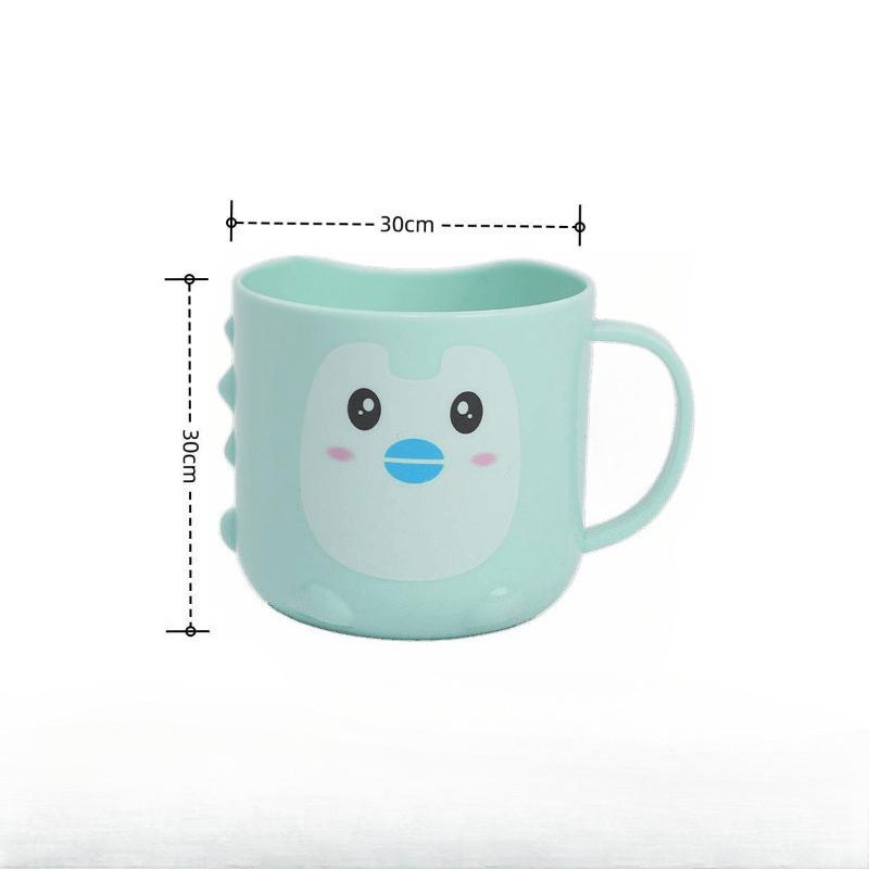 2026 New Cartoon Duck Plastic Children's Toothbrush Cup Creative Round Shape Wash Cup for Kids Drinking Water KTY
