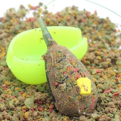 1 Τεμάχιο Method Feeder Κυπρίνος Βαβούλα Ψάρια του Γλυκού Inline Επίπεδο Method Σετ Καλούπι Feeder για Ψάρεμα Carp Feeder Μολύβι Βάρος Μολύβι 30g 40g 50g