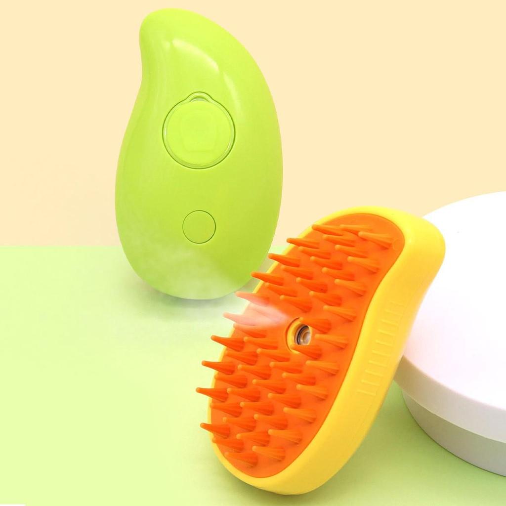 Douyin Electric Pet Bath & Massage Brush: Steam & Spray Comb for Cats & Dogs