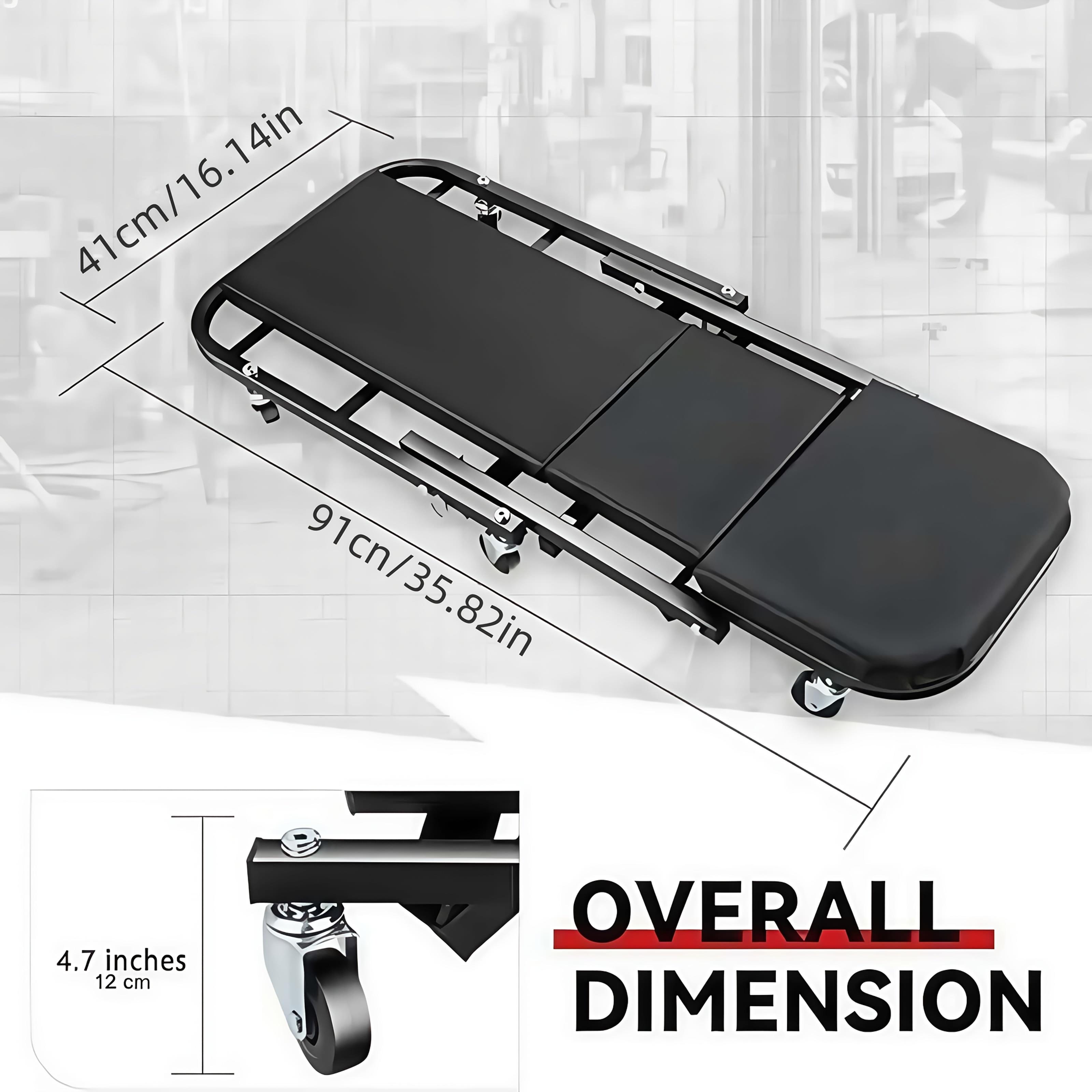 

Портативная 36-дюймовая доска для ремонта автомобиля, лежачая, скейтборд, запчасти, ремонтная доска, инструмент для обслуживания автомобиля