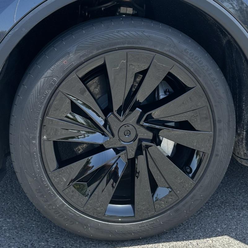4PCS For Tesla Model Y Juniper 19 Inch Wheel Hubcap Car Replacement Wheel Cover Automobile Hub Cap Full Rim Car 2025 Accessories