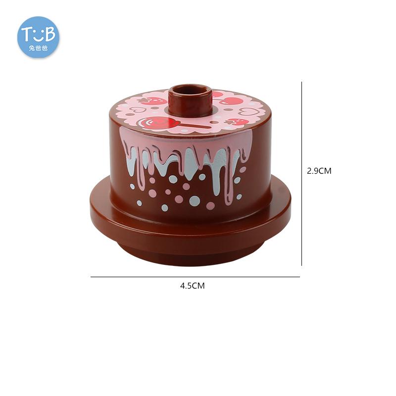Big Size Block Bricks Train Tracks  Traffic Stop Lights Straight Duploes Black Accessories Diy Hot Toys For Children Baby Gift