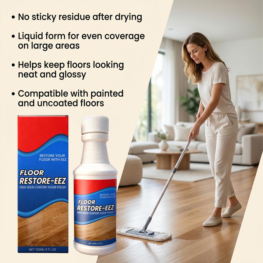 Podlahový leštič Efektivní pro každodenní péči o podlahu, zanechává sotva znatelné škrábance. 150 ml