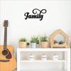 Wrought Iron Metal Word Wall Sign Cursive Decorative Accent Hanging Art Home Decor Living Room Bedroom Gift