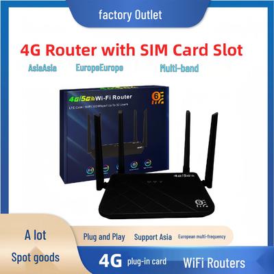 Eurasia 5G Dual-Band Wireless Router with 4G & LTE Full Network Access for Russia