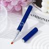 Diamond nail art full diamond double-ended light therapy pen light therapy pen ultra-thin brush mark sucking cat eye nail polish special tool