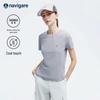 Navigare Women's High-Elastic Short Sleeve Sport T-Shirt