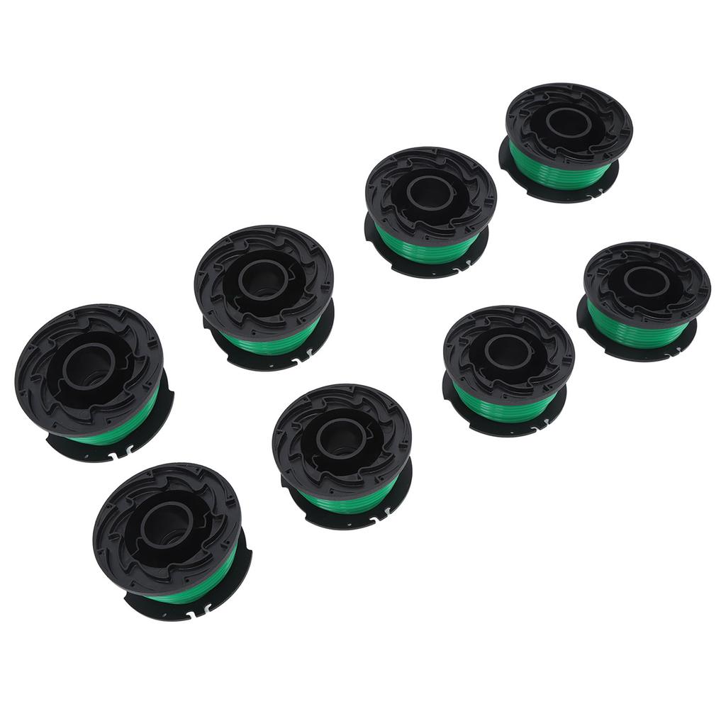 8 Pack 0.080in String Trimmer Replacement Spool Auto Feed String Trimmer Line Spool for SF080