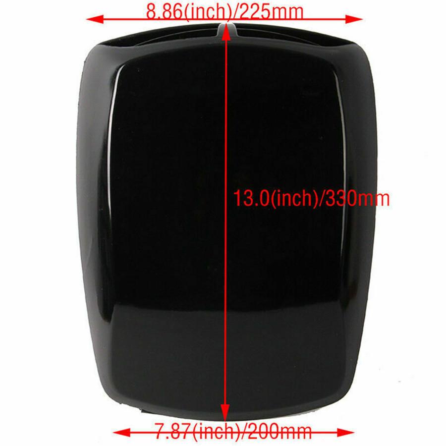 1PC Universal Carbon Fiber Car Accessories Decorative Air Flow Intake Hood Scoop Vent Bonnet Cover