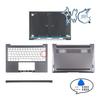 Parts For MateBook 14 KLVL KLVL-WFE9 KLVL-WFH9 2020 14inch LCD Back Cover Palmrest Bottom Case Repair Gray