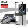 Transparent Electroplated Full-Body Protective Case Galaxy Z Flip 8 7 6 5 4 3 With Hinge Coverage