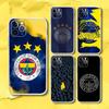 Türkei F-F Fenerbahce-s FC Handyhülle Für iPhone 17,16,15,11,12,14,13 Pro Max Plus Mini X,XS,XR,7,16E Air Transparente Hülle Fundas
