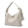 Lychee Shoulder Women's Bag Large Capacity Messenger Tote Bag Mommy Bag Dumpling Fashion Simple Shopping Bag