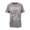 Nirvana Floral Heart Boyfriend Fit Girls Tshirt