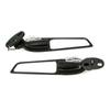 Universal Most Motorcycles Mirror Modified Wind Wing Adjustable Rotating Rearview Mirror with Light For YAMAHA YZF R6 R1 R25