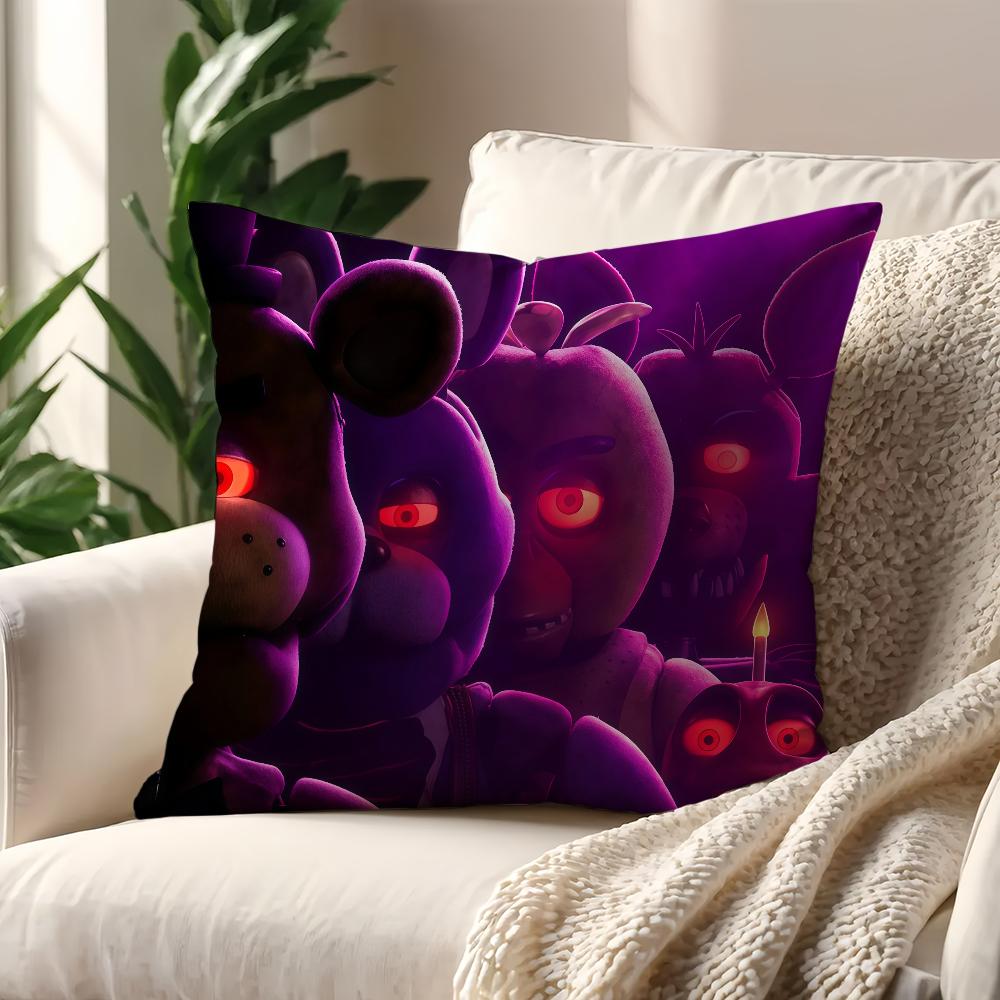 F-Fnaf F-Five-nights-At-FreddyS 2 Cushion Cover For Pillow Printing Sofa Decoration Home Car Room Shop Office Nordic Simplicity